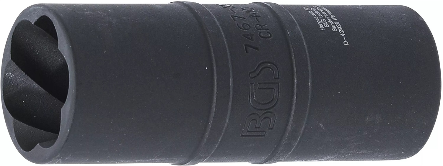 BGS technic Special Impact Double-Sided Socket 21 mm presa energia