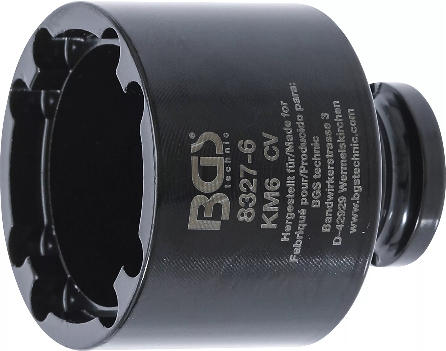 BGS technic Groove Nut Socket presa energia