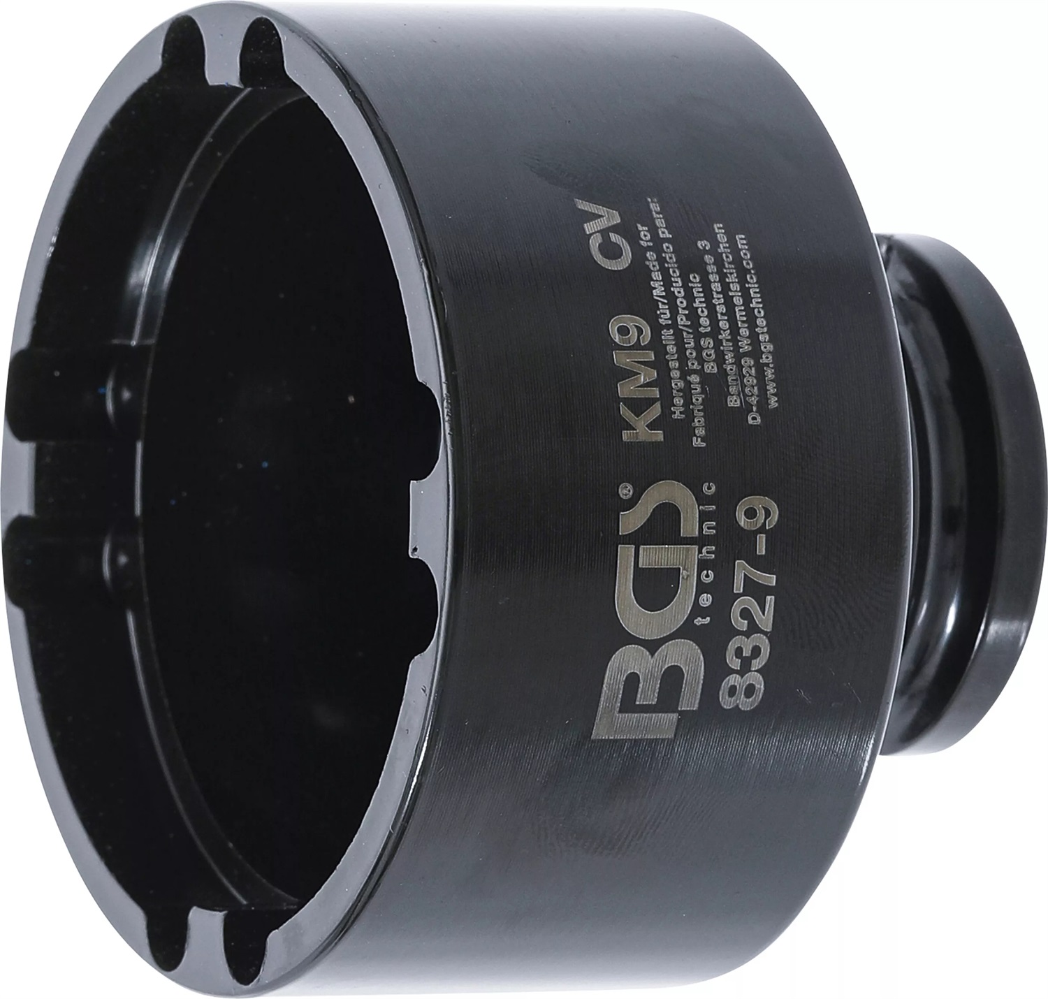 BGS technic Groove Nut Socket presa energia