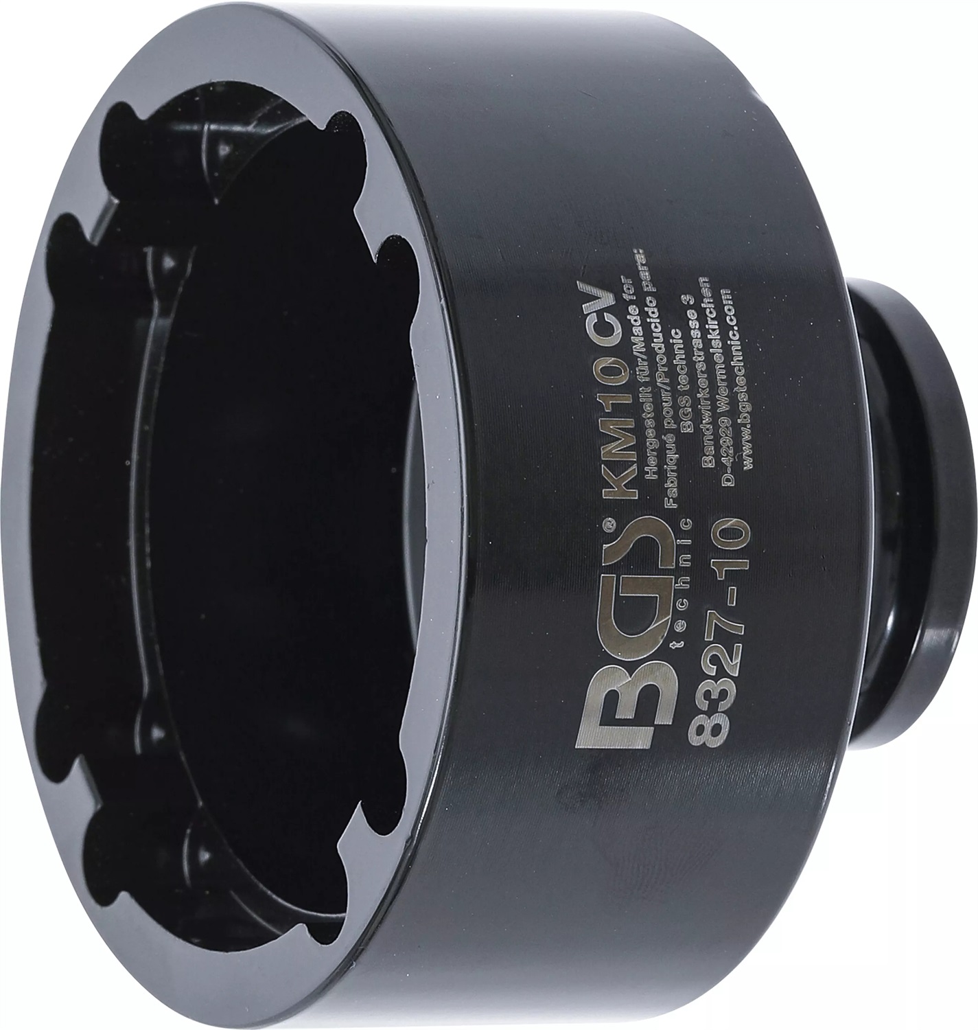BGS Chiave per Ghiere KM10 in Acciaio al Cromo Vanadio per Dadi Interni da 20 mm