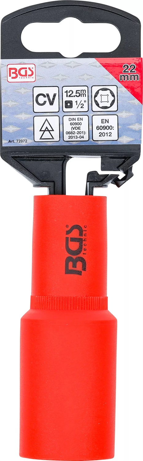 BGS technic Chiave a Bussola Esagonale VDE 12,5 mm (1/2