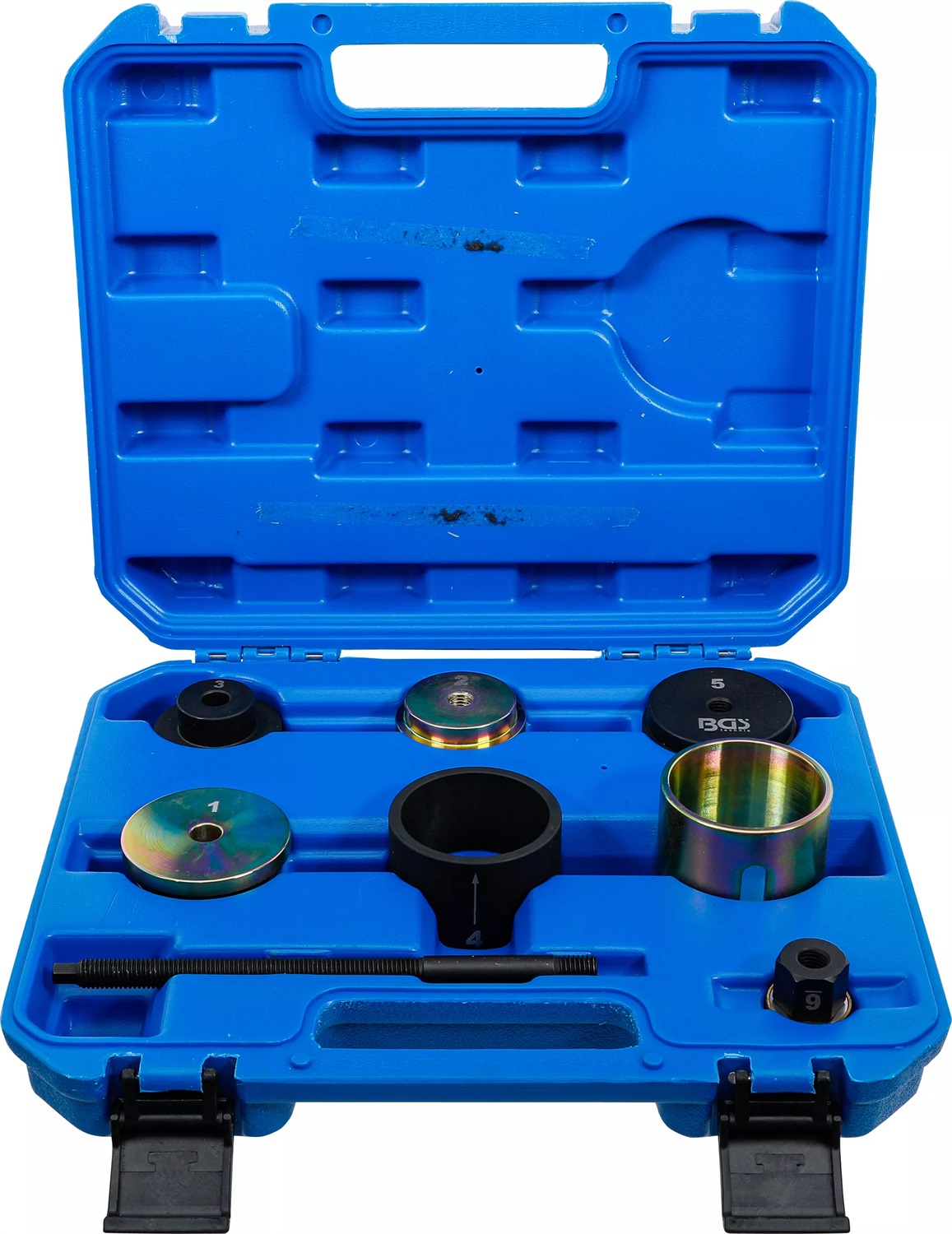 BGS Set di attrezzi per boccole in gomma per differenziale - Compatibile con BMW 5, 6, 7 (F01-F13, F18)