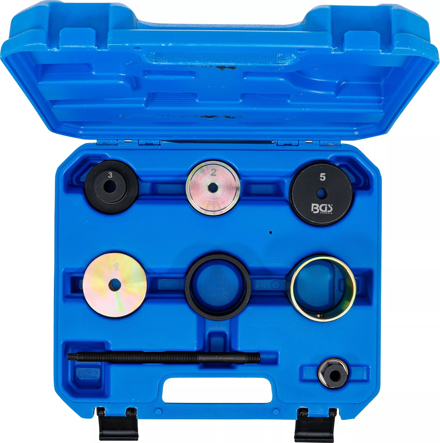 BGS Set di attrezzi per boccole in gomma per differenziale - Compatibile con BMW 5, 6, 7 (F01-F13, F18)
