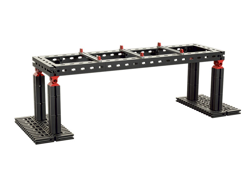 fischertechnik 536622 PROFI Mechanic & Static 2 - Kit di costruzione con 30 modelli e 1 motore, per bambini dai 9 anni