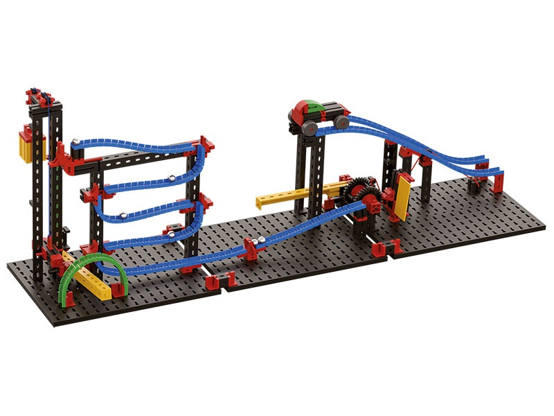 fischertechnik Advanced Funny Machines 551588 - Kit di Costruzione per Bambini con Reazioni a Catena, dai 7 Anni in Su