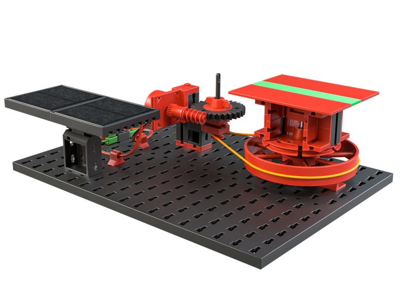 fischertechnik 559879 Green Energy - Kit di Costruzione Educativo sull'Energia Rinnovabile con 14 Modelli per Bambini dai 9 Anni
