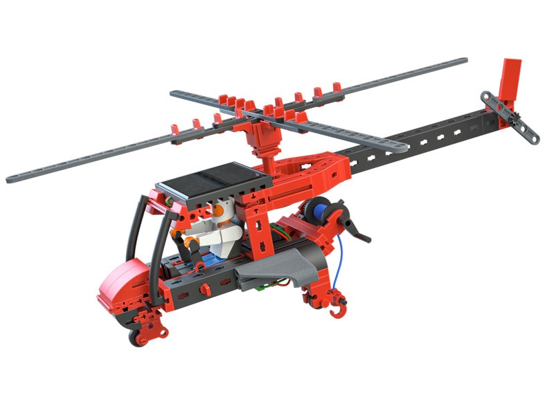 fischertechnik PROFI Solar Power - Kit da costruzione sull'energia solare, 167 pezzi, per bambini dai 8 anni in su, con modulo e motore solare