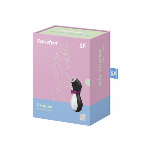 Satisfyer Pro Penguin Next Generation - Stimolatore Clitorideo Ergonomico con Tecnologia Air Pulse, 11 Modalità di Vibrazione, Impermeabile (IPX7), 12 cm