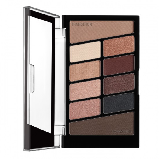 Wet n Wild Color Icon 10 Pan Palette - Ombretti Occhi Makeup 10 Colori, Mix di Finish Opaco e Satinato, Tenuta Estrema, Facile da Sfumare, Vegan - Nude Awakening
