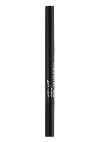 Wet n Wild Ultimate Brow Retractable Matita per Sopracciglia Ash Brown 0.2 g con Punta Triangolare