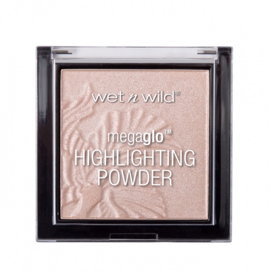 Wet n Wild MegaGlo Highlighting Powder 5,4 g - Illuminante in Polvere Tonalità Blossom Glow con Pigmenti Perlati Ultra-Riflettenti