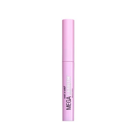 Wet n Wild Mega Length Mascara Allungante e Definente Very Black - 6 ml con Formula Idratante e Pennello di Precisione