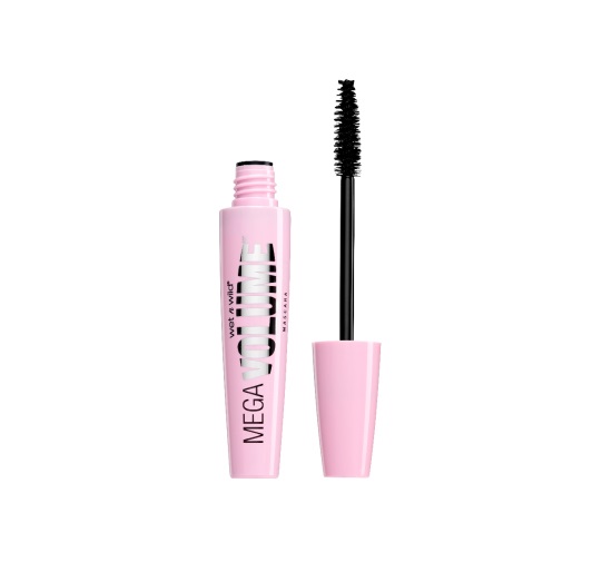 Wet n Wild Mega Volume Mascara Volumizzante Very Black 8 ml - Arricchito con Vitamina E e Pennello in Fibra a Spirale