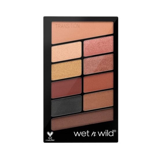Wet n Wild Color Icon 10 Pan Palette Ombretti 8,5 g - 10 Colori, Mix di Finish Shimmer e Matte, Tenuta Estrema, Facile da Sfumare, Vegan - My Glamour Squad