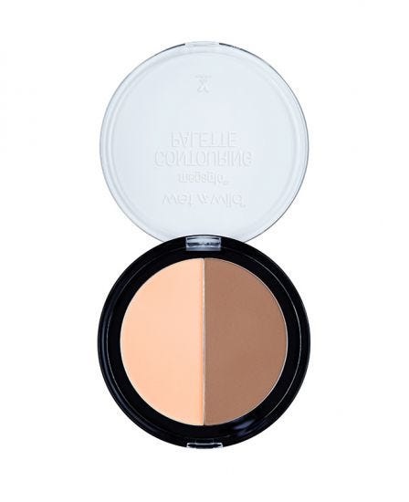 Wet n Wild MegaGlo Contouring Palette 12,5 g - Tonalità Dulce De Leche, Duo di Polveri per Contouring