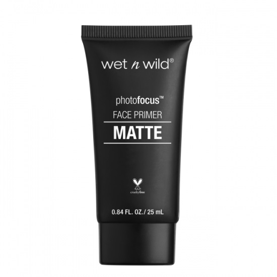 Wet n Wild Photo Focus Face Primer - Matte, Primer per Viso 25 ml, Minimizza Pori, Riempie Rughe, Texture Vellutata