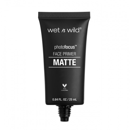 Wet n Wild Photo Focus Face Primer - Matte, Primer per Viso 25 ml, Minimizza Pori, Riempie Rughe, Texture Vellutata