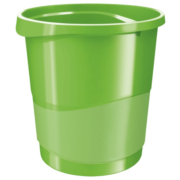 Esselte Cestino gettacarte Europost VIVIDA - 25,8 x 28,5 cm - altezza 32,2 cm - 14 L - verde