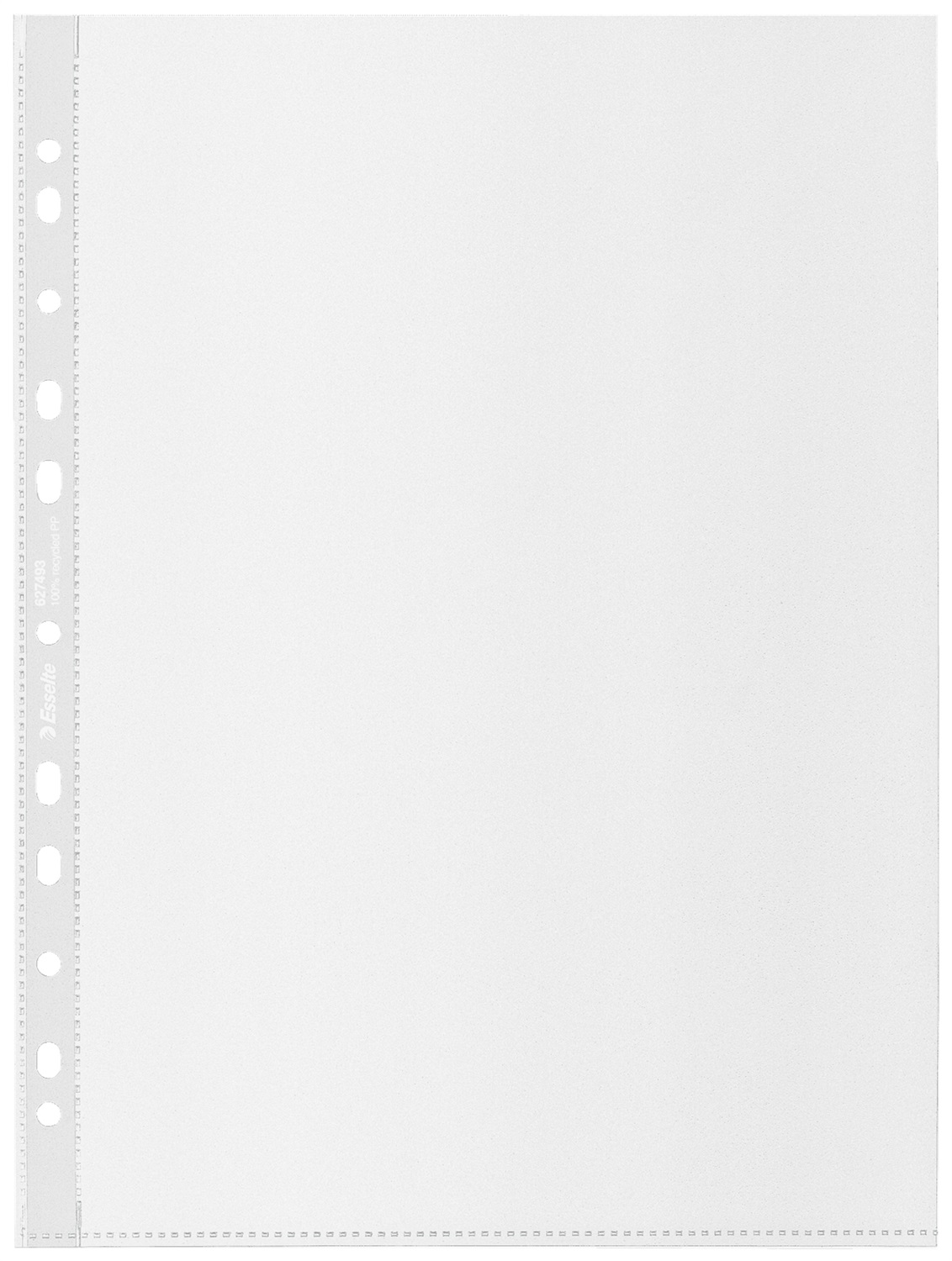 Esselte Buste Perforate A4 Antiriflesso in Polipropilene Riciclato al 100% - Confezione da 100 Pezzi