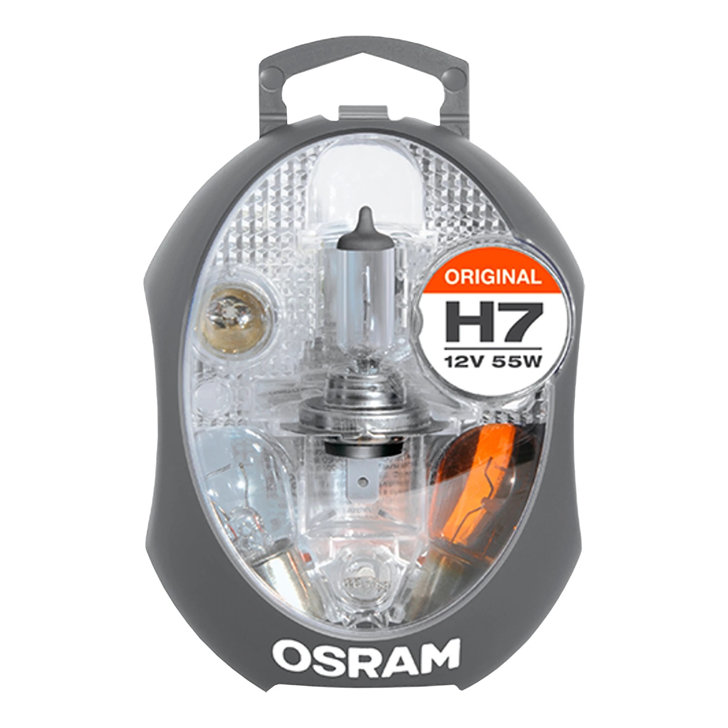 Osram CLK H7 55 W - Set Lampade di Ricambio Completo per Proiettori Auto 12V
