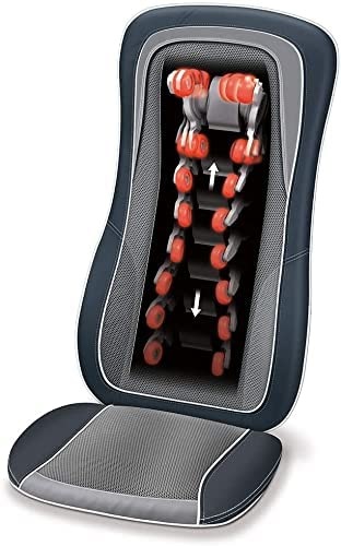 Beurer MG 315 Cuscino Massaggiante 3-in-1 Shiatsu per Schiena e Collo con 3 Programmi Automatici