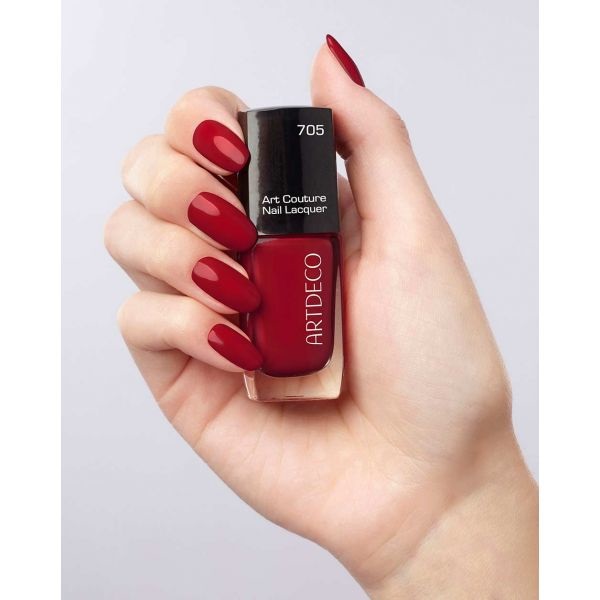 Artdeco Nail Polish 705 Couture Berry - Smalto Vinil-Lucido 10 ml con Applicazione Facile e Asciugatura Rapida