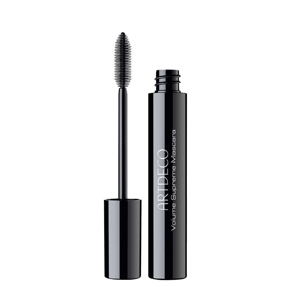 ARTDECO Volume Supreme Mascara 15 ml - Nero, Resistente allo Sbavamento, Spazzola Flessibile