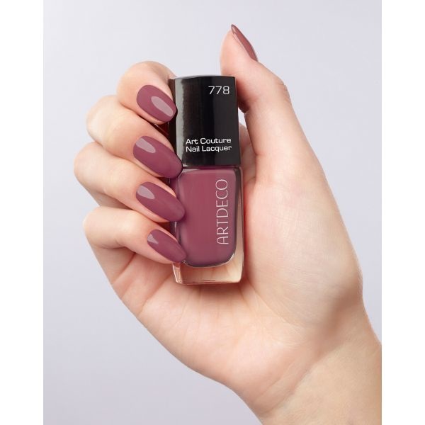 ARTDECO Art Couture Nail Lacquer 10 ml - Colore 778 Earthly Mauve, Brillantezza Lunga Durata e Alta Copertura