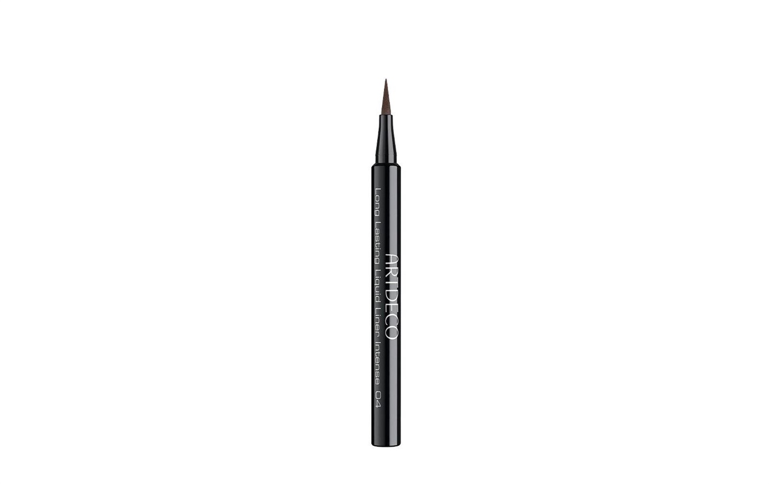 Artdeco Long Lasting Intense Eyeliner Nr.4 Brown Line 0.6 ml - Eyeliner Liquido a Lunga Durata con Punta Flessibile