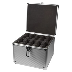 Logilink Custodia Protettiva per Disco Rigido da 3,5'' - Capacità per 10 Dischi, in Plastica ABS