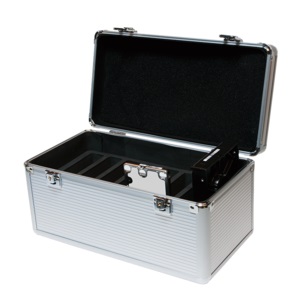 LogiLink UA0219 Custodia per Unità di Archiviazione Suitcase Case in ABS Sintetico Argento per HDD da 2.5 e 3.5 Pollici