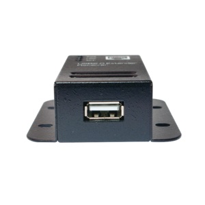 LogiLink UA0267 Extender USB 2.0 con 4 Porte RJ-45, Fino a 50 m, PoE, Nero
