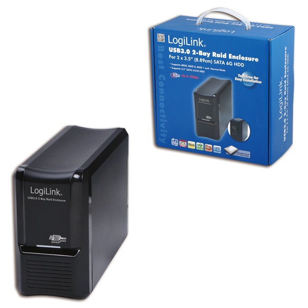 LogiLink UA0154 Contenitore per Unità di Archiviazione 3.5 Pollici