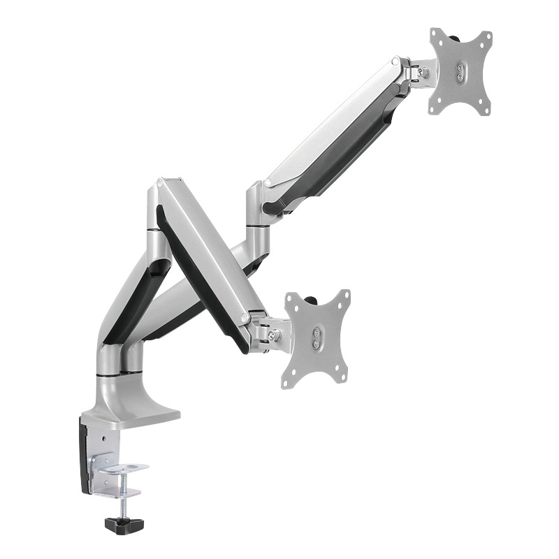LogiLink BP0043 Supporto da Tavolo per TV e Monitor 13-32 Pollici in Alluminio con Movimento Regolabile