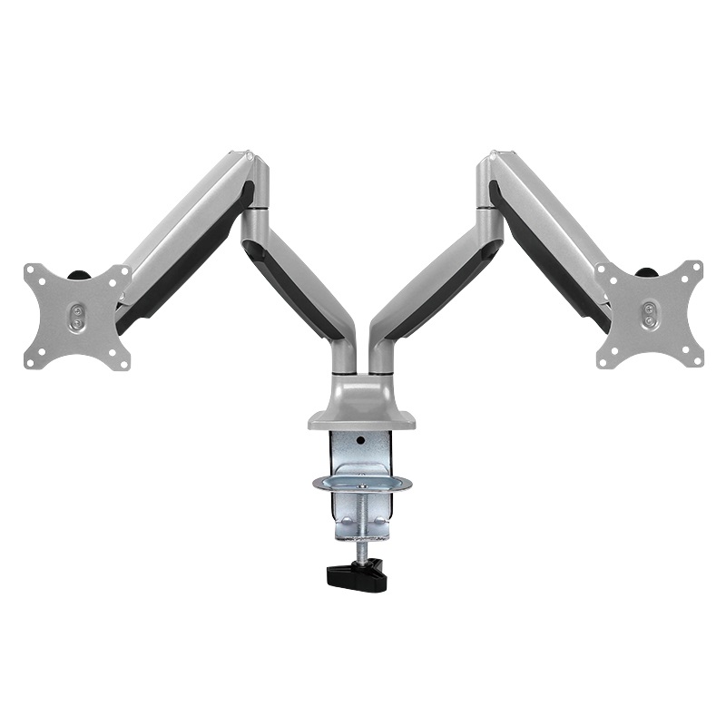 LogiLink BP0043 Supporto da Tavolo per TV e Monitor 13-32 Pollici in Alluminio con Movimento Regolabile