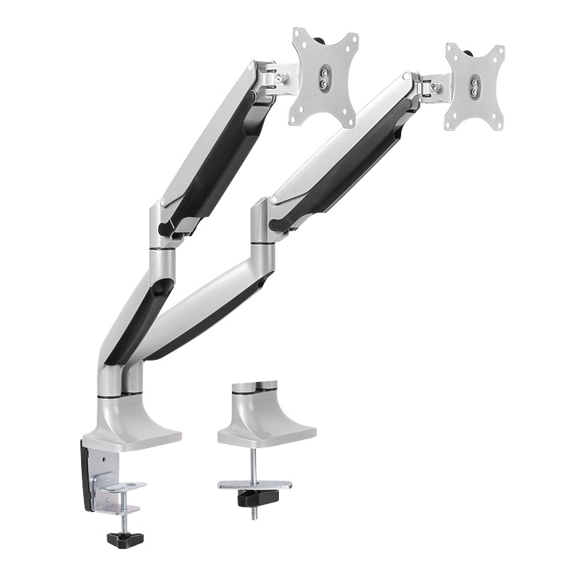 LogiLink BP0043 Supporto da Tavolo per TV e Monitor 13-32 Pollici in Alluminio con Movimento Regolabile