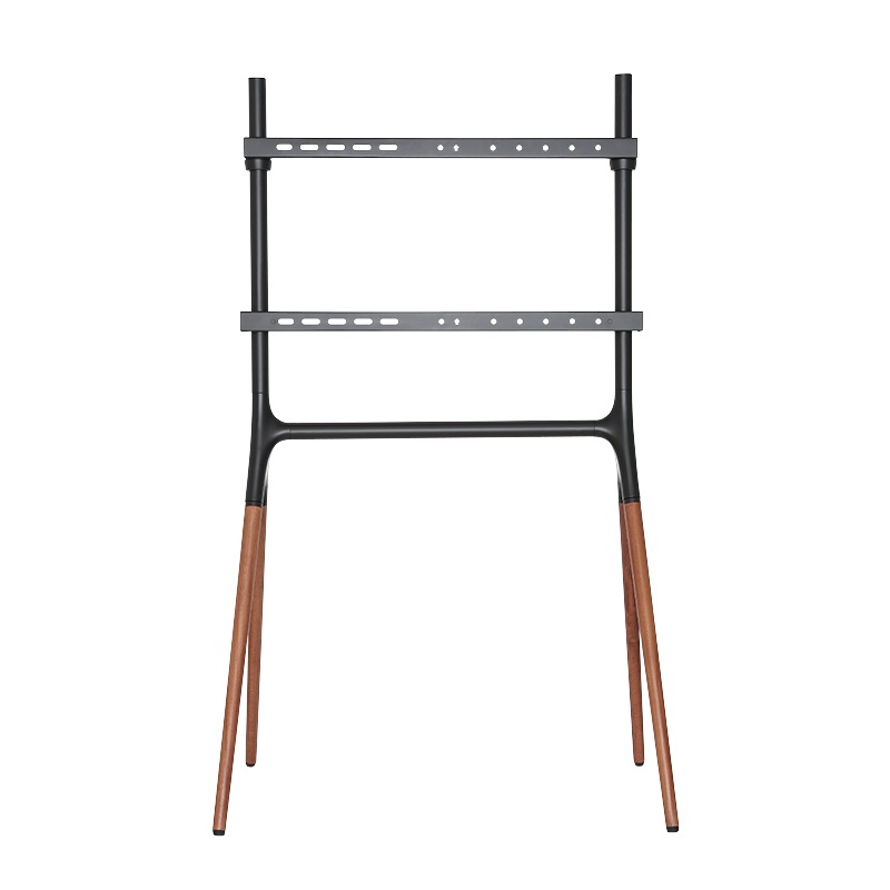 LogiLink BP0078 - Supporto TV 49-70'' con 4 gambe in legno di noce, capacità max 40 kg
