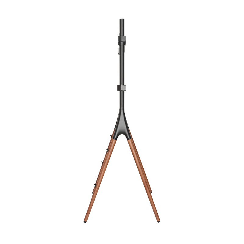 LogiLink BP0078 - Supporto TV 49-70'' con 4 gambe in legno di noce, capacità max 40 kg