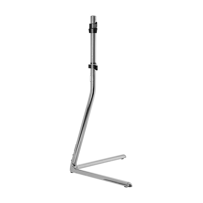 LogiLink BP0080 Supporto da Pavimento per TV 49-70'' Base a V Cromato - Capacità 40 kg, Compatibilità VESA 200x200 a 600x400