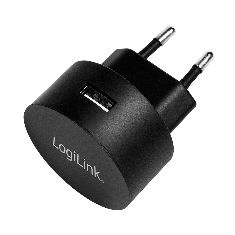LogiLink PA0217 Caricabatterie Universale Interno Nero con 1 Porta USB, 5V