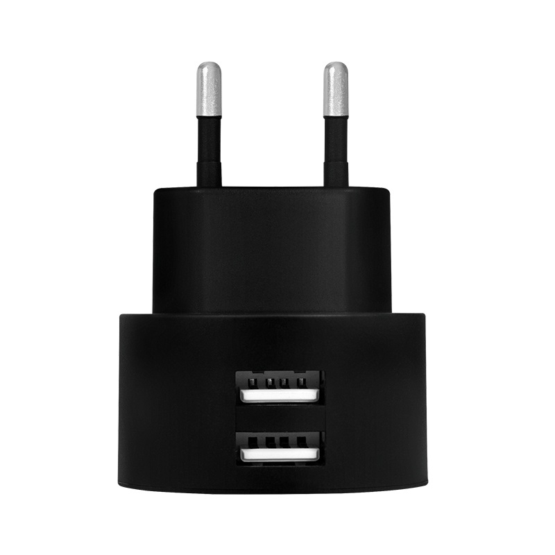 LogiLink PA0218 - Adattatore di presa USB 2 x USB-A 10,5 W con protezione da sovraccarico e ricarica rapida