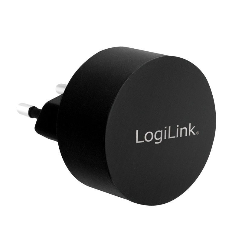 LogiLink PA0218 - Adattatore di presa USB 2 x USB-A 10,5 W con protezione da sovraccarico e ricarica rapida
