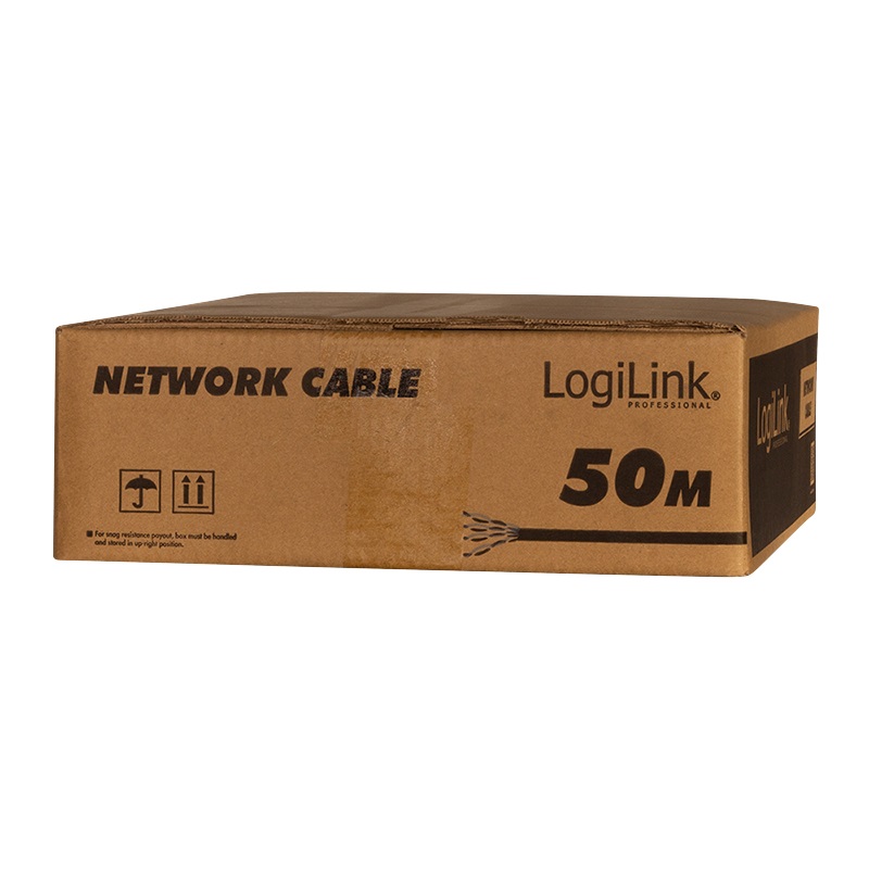 LogiLink Cavo di rete Cat7 S/FTP Arancione 50 m
