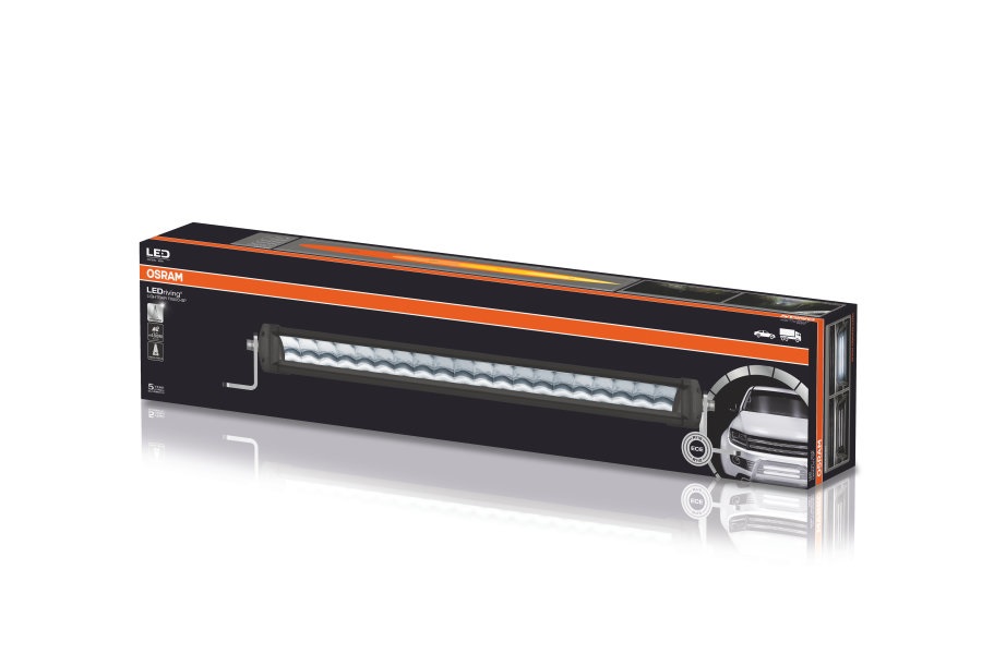 Osram LEDriving LIGHTBAR FX500-SP - Faro di profondità LED, 3500 lumen, fascio luminoso fino a 450 m, 12V/24V, omologazione ECE