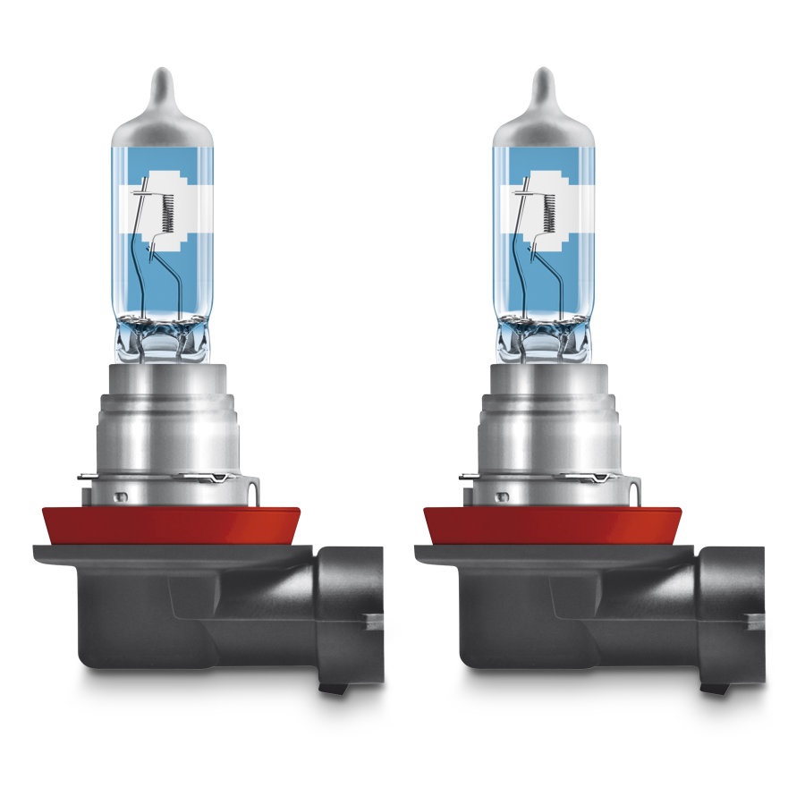 OSRAM NIGHT BREAKER LASER H8 - Lampada alogena per fari, 150% di luminosità, 12V, fascio di luce fino a 150 m