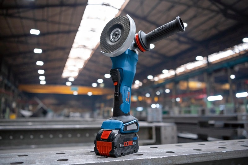 Bosch GWX 18V-15 P PROFESSIONAL Smerigliatrice Angolare 12,5 cm 11000 Giri/min 1500 W 2,3 kg con Tecnologia BITURBO Brushless e X-LOCK