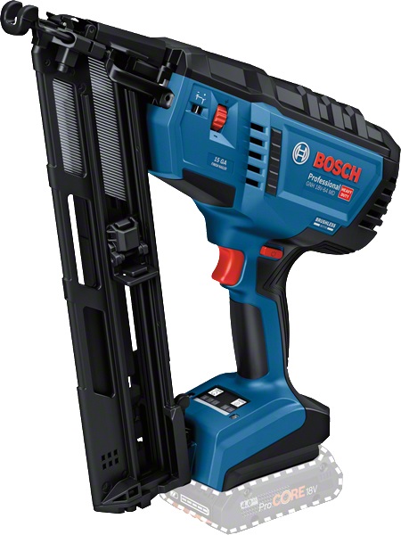 Bosch GNH 18V-64 MD - Chiodatrice per legno a batteria, 32-64 mm, 15 ga, angolo 34°