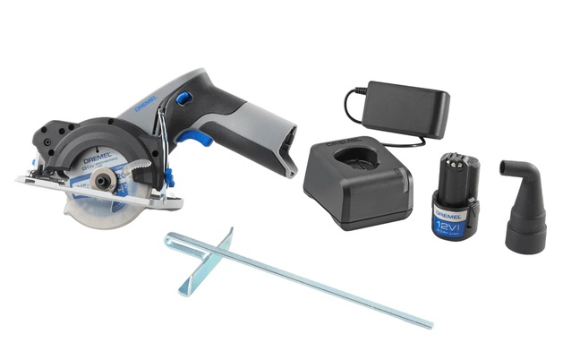 Dremel F013CS12JA sega circolare portatile 8,5 cm Grigio, Blu, Nero 5000 Giri/min