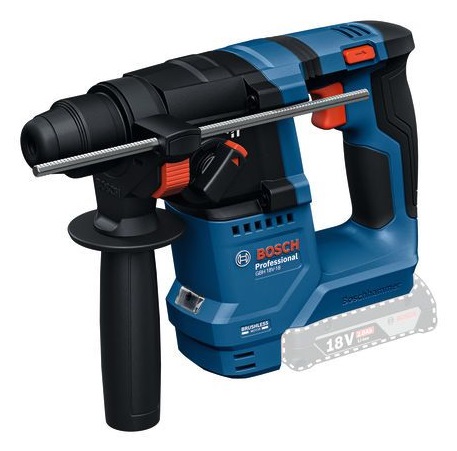 Bosch GBH 18V-18 Martello Perforatore Professionale a Batteria con KickBack Control e Vibration Control, incluso L-BOXX 136