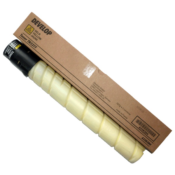 Develop A33K2D0 TN-321 Toner Giallo Originale - 25.000 Pagine per Ineo 224/284/364
